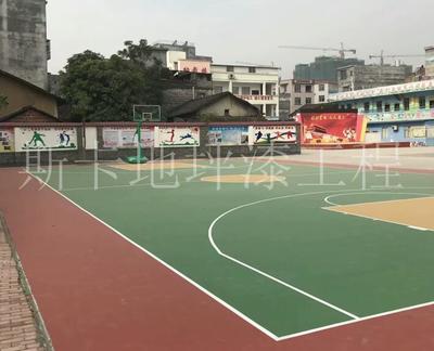 品质铸就运动风采 斯卡地坪漆球场地坪工程案例展示